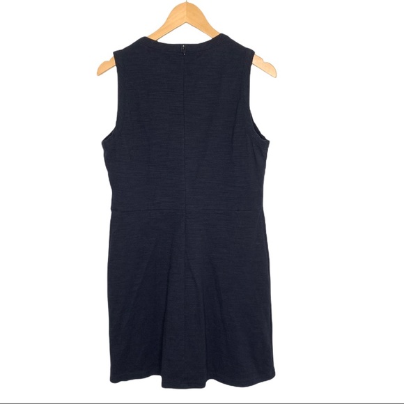 Madewell Black Afternoon Dress Fit and Flare Skater Size L - Picture 5 of 10